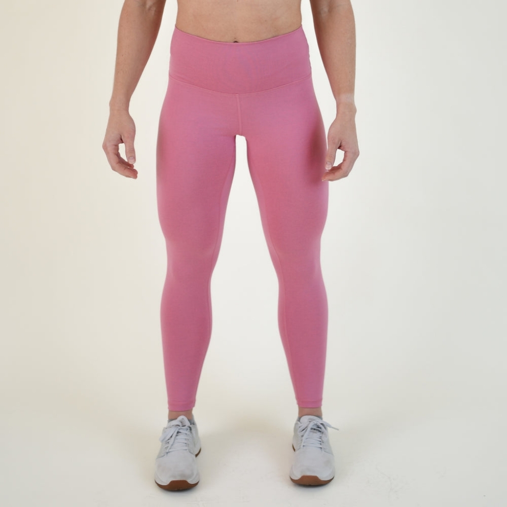 NWT Fleo El Toro Bounce 25" Leggings Heather Silver Rose XS